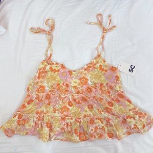 Floral Tank Top